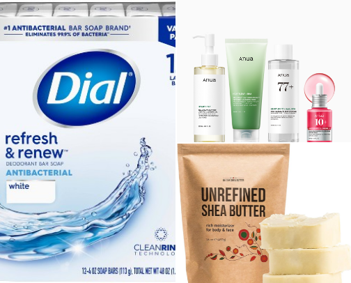 Acne Control Products cover photo collage