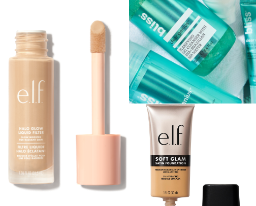 My favorite beauty recs cover photo collage