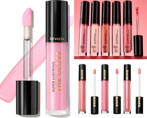 Top Pink Glosses for Deeper Skin Tones🎀 cover photo collage
