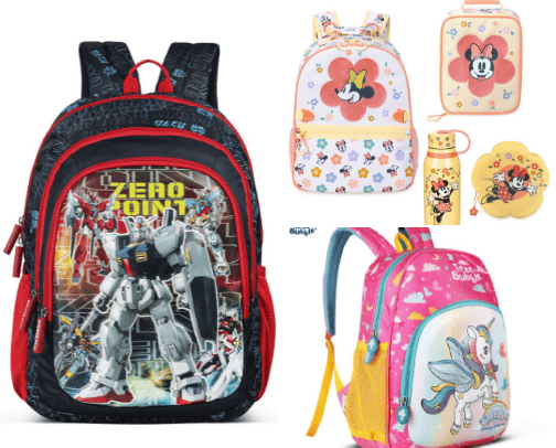 Kids Backpack & Bags cover photo collage