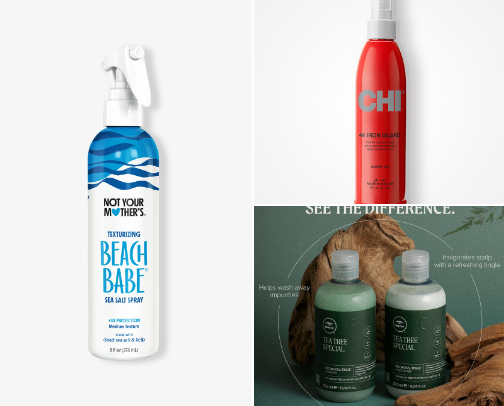 Life Changing Hair Products cover photo collage