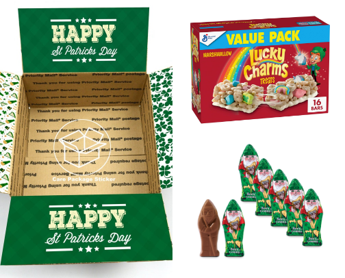 "Irish You Were Here" (College Care Package for Boys) cover photo collage