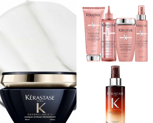 🌟 „Luxury Hair Care: My Top Kérastase Picks”🤍 cover photo collage