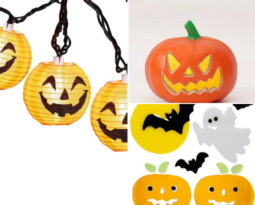 Kid-Friendly Halloween Decor & Party Finds cover photo collage