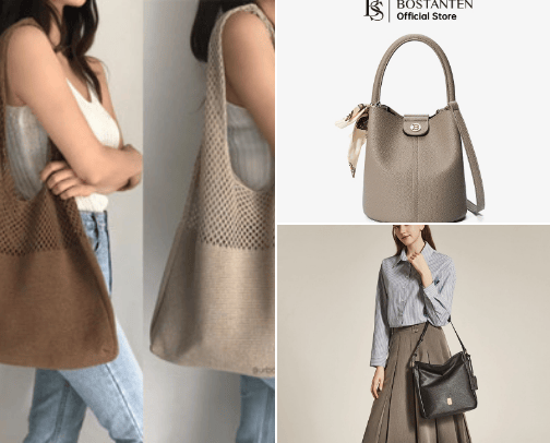 Beautiful bag cover photo collage