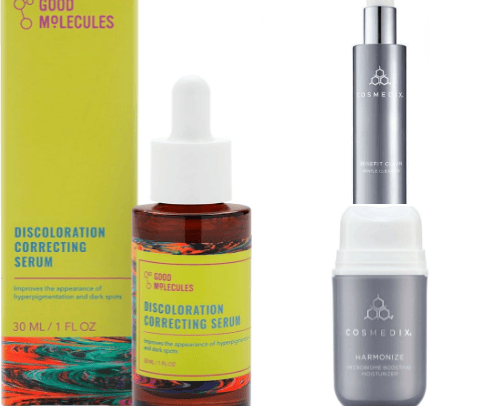 Skincare Products with proven results cover photo collage