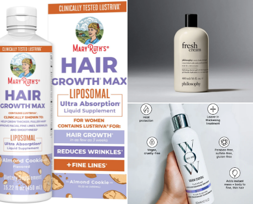 Hair Routine cover photo collage