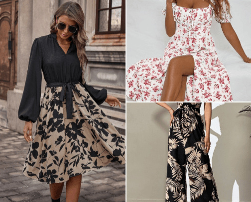 Shein🌹 cover photo collage
