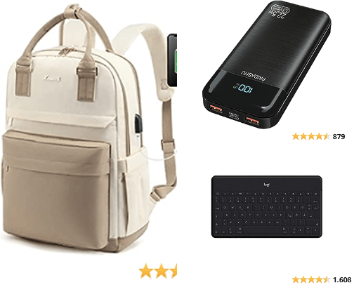 Back to school/ uni essentials cover photo collage