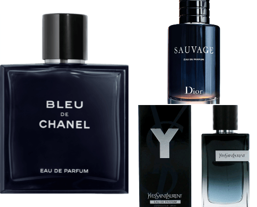 Parfumes cover photo collage