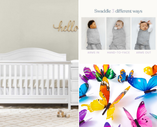 GIRL NURSERY MUST HAVES 🎀 cover photo collage