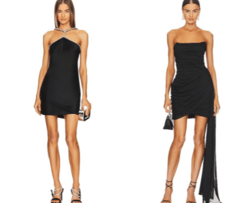 Little black dress 🖤 cover photo collage