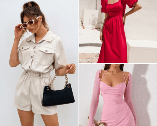 Fashion || 
Woman Essentials cover photo collage