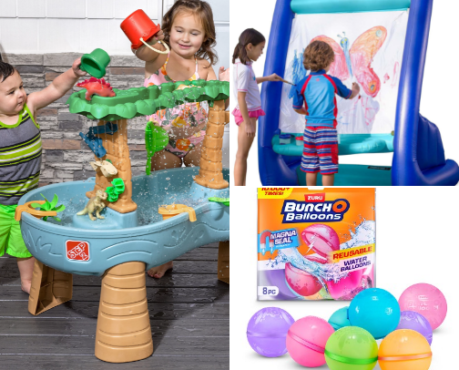 The Best Summer Outdoor Toys for Toddlers That They'll Actually Use! cover photo collage
