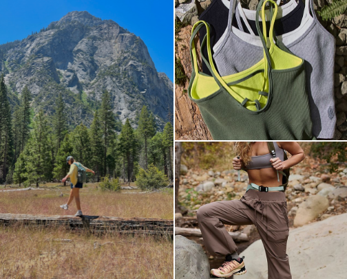 for my hiking granola girls 🏔️🌞🥾 cover photo collage
