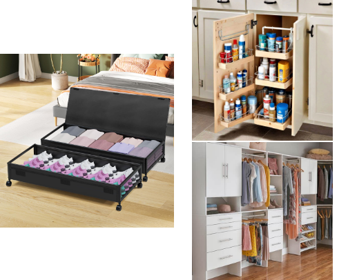 Smart Storage Solutions for a More Organized Home cover photo collage