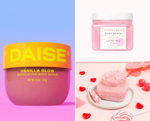 Dry Skin Glow-Up Body Care cover photo collage