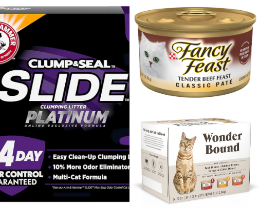 Must Haves for my 7 cat household! cover photo collage
