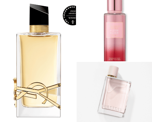 Perfume addict corner cover photo collage