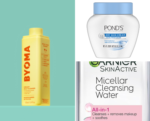 Favorite Skincare Products cover photo collage
