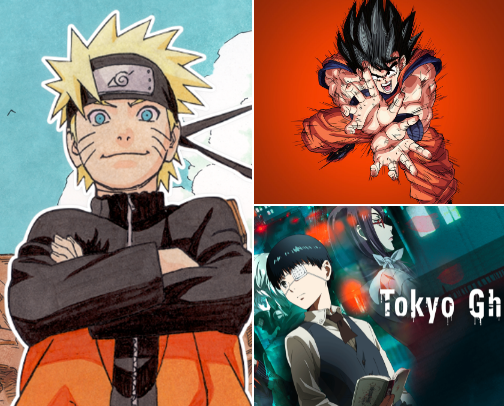 Favorite Anime cover photo collage