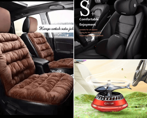 Aksesoris Mobil cover photo collage