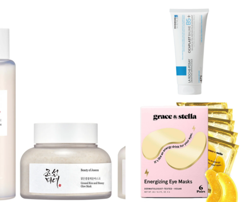 ✨ skin care favourites cover photo collage