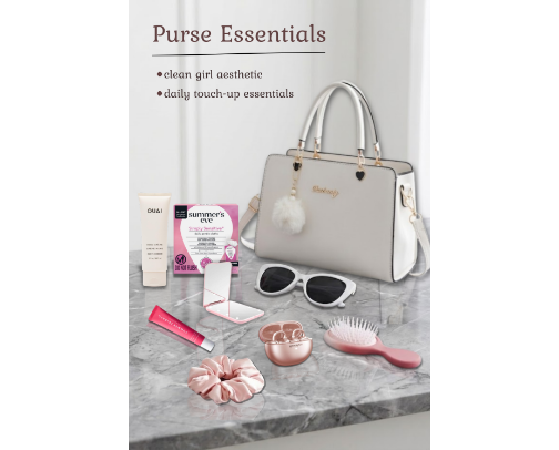 Clean Girl Purse Favorites ✨ cover photo collage