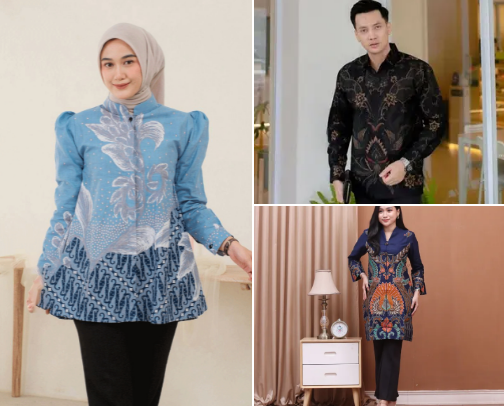 Baju Motif Batik Terlaris di Marketplace 2026, Model Modern yang Elegan dan Banyak Dicari cover photo collage