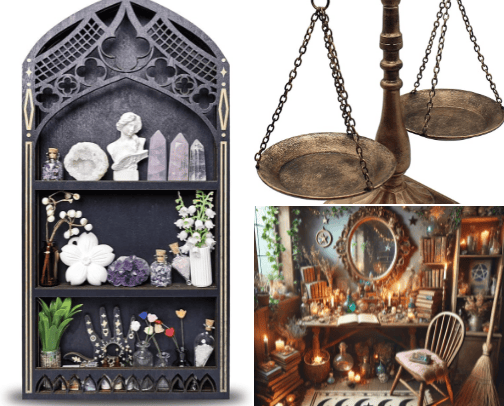 Witchy Decore cover photo collage