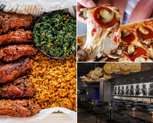 Places to eat in the DMV🏙️ cover photo collage