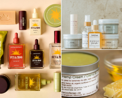 Skincare holy grails cover photo collage