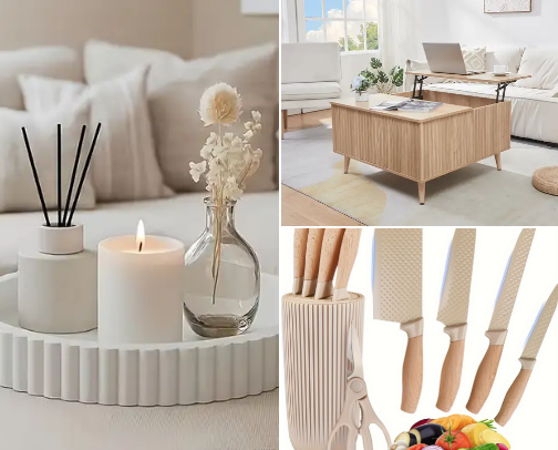 Pretty & Cozy Home Essentials ✨🫰🏻 cover photo collage