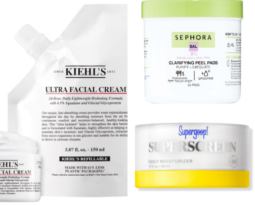 Best skincare products for clear skin!!! cover photo collage