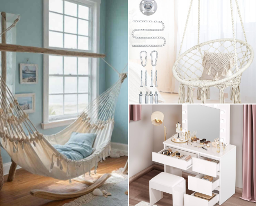 Essentials to creating ‘the beach girl’ bedroom cover photo collage