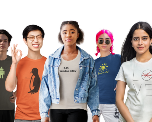 Totally Random T-Shirts for Teens cover photo collage