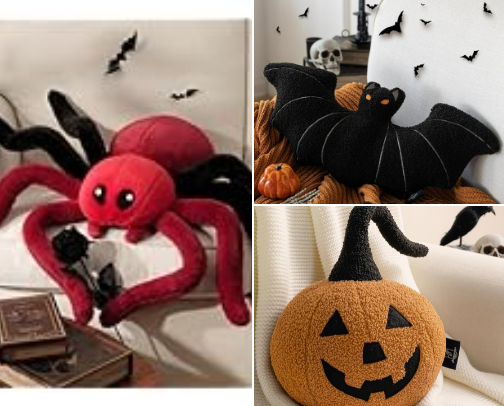 Phantoscope's Amazing Halloween Pillows cover photo collage
