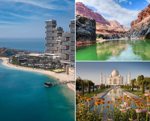 My Must Visit Bucket List Destinations cover photo collage