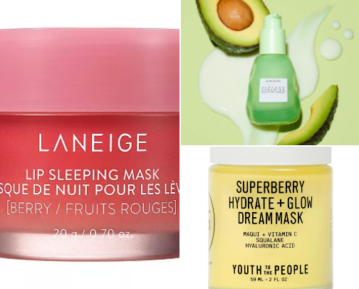 skincare routine🌟 cover photo collage