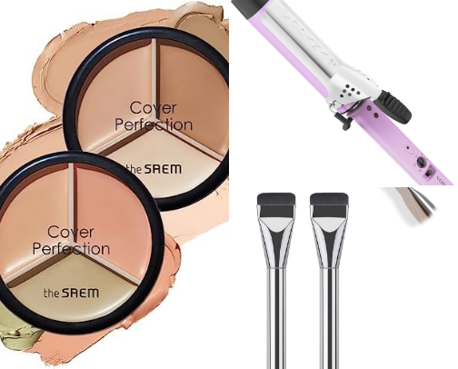 Everyday Beauty Items cover photo collage