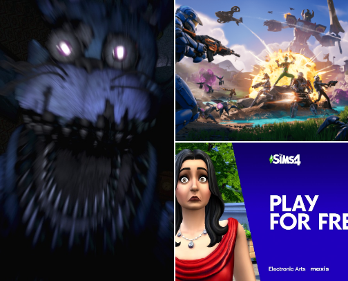 My Fav Games! cover photo collage