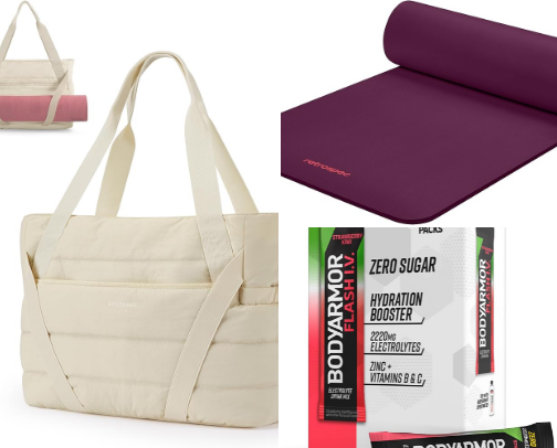 Everyday Fitness Essentials cover photo collage