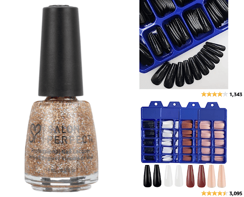 Nails cover photo collage
