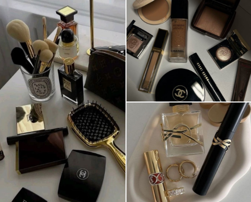 make up cover photo collage