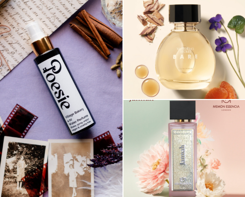 My Signature Scents: Cozy Bodycare & Perfume Favorites cover photo collage