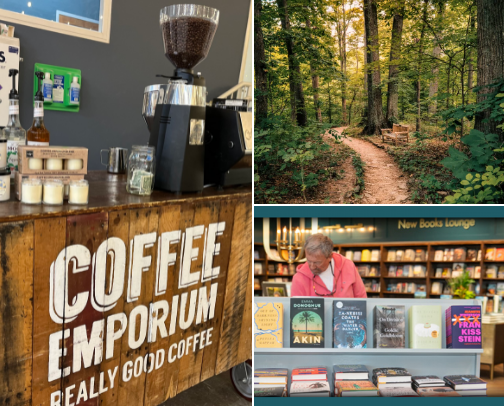 Calm & Cozy Places in East Cincinnati cover photo collage