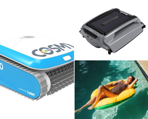 In The Pool- keeping it fun and low maintenence cover photo collage