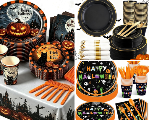 Everything I’d Use for a Spooky Halloween Celebration cover photo collage