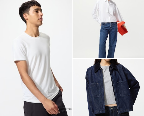 Clothes recommendation cover photo collage
