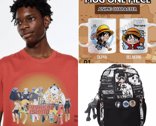 One piece special edition items, happy 25 years of one piece! cover photo collage